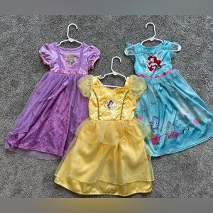 Disney Princess Dress Trio
